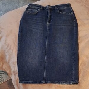 Pilcro Denim Skirt